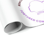 Noncustodial Mother's Day Wrapping Paper Cadeaupapier (Rol Hoek)