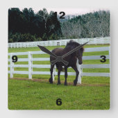 Nonesuch op Cedar Point Vierkante Klok (Voorkant)