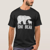 Noni Beer Moederdag S., Funny Cub Kind Italiaans G T-shirt (Voorkant)