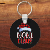 Noni Claus Santa Family Matching Christmas Pajamas Sleutelhanger (Voorkant)