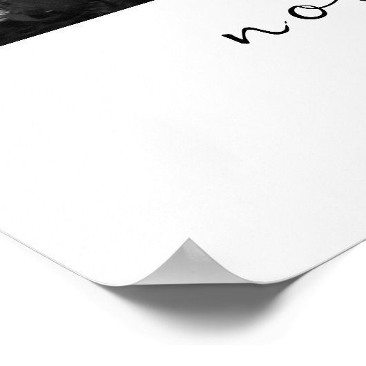 Noni en ik gepersonaliseerde Afbeelding cadeau voo Poster (Hoek)