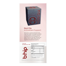 NONI GIA RECLAMEKAART