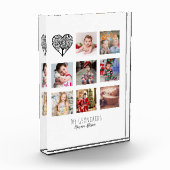 NONNA 8 x foto-collage kleinkinderen stamboom Fotoblokken (Links)