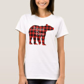 Nonna Beer plaid T-shirt (Voorkant)