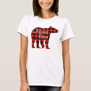 Nonna Beer plaid T-shirt