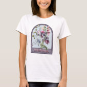 Nonna Bloemen Grootmoeder T-shirt (Voorkant)
