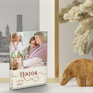 Nonna Calligrafie Ik hou van jullie 3 Fotocrème Fotoblokken