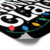 Nonna Claus Funny Xmas Christmas Grandma Holiday S Poster (Hoek)