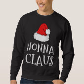 Nonna Claus Kerst Pet Familie PJ Matching Groep Trui (Voorkant)