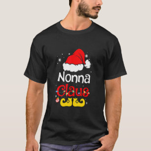 Nonna Claus Kerstmis Pajama Familie komt overeen m T-shirt