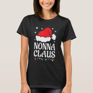 Nonna Claus Shirt Kerstmis Pajama familie komt ove
