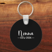 Nonna Est 2026 New Matching Mother To Be 2026 Sleutelhanger (Voorkant)