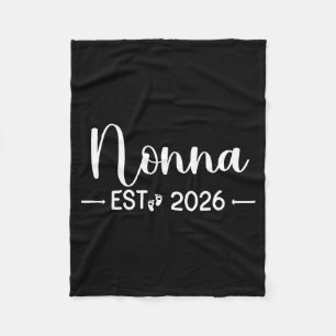 Nonna Est 2026 Nieuwe overeenkomende moeder om te Fleece Deken