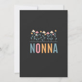Nonna Floral Feestdagenkaart (Voorkant)