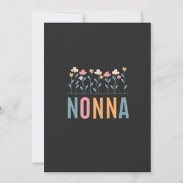 Nonna Floral Feestdagenkaart