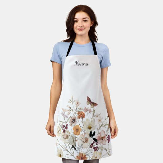 Nonna Floral Wildflower Schort (Gedragen)