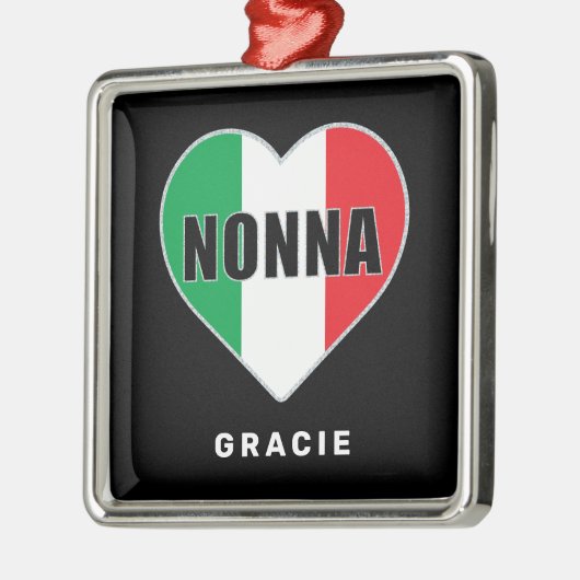 Nonna Gepersonaliseerd Ornament (Links)