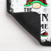 Nonna Gnome Buffalo Plaid Matching Family Xmas Paj Muismat (Hoek)