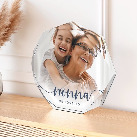 Nonna Grandma Script Overlay Fotoblokken