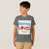 Nonna houdt van me T-shirts en cadeautjes (Voorkant volledig)