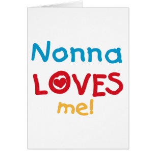 Nonna houdt van me T-shirts en cadeautjes