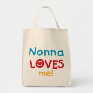 Nonna houdt van me T-shirts en cadeautjes Tote Bag