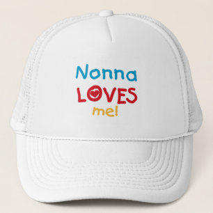 Nonna houdt van me T-shirts en cadeautjes Trucker Pet