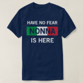 Nonna Italiaanse grootmoeder Gift T-shirt (Design voorkant)