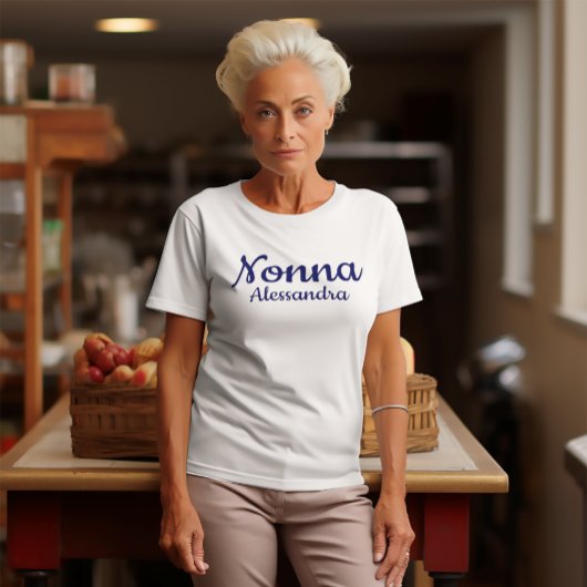 Nonna Italiaanse grootmoeder Grandma T-shirt
