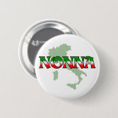 Nonna (Italiaanse grootmoeder) Ronde Button 5,7 Cm (Voorkant /achterkant)