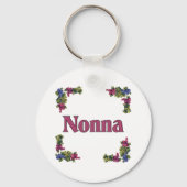 Nonna (Italiaanse grootmoeder) Sleutelhanger (Voorkant)