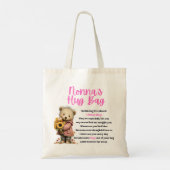 Nonna knuffeltas (Enkelvoud) Tote Bag (Achterkant)