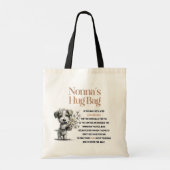 Nonna knuffeltas (enkelvoud) tote bag (Achterkant)