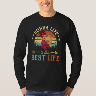 Nonna Life is het beste leven vrouwen Decor GR T-shirt