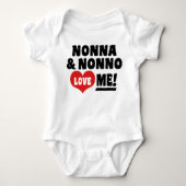 Nonna & Nonno Love Me Romper (Voorkant)