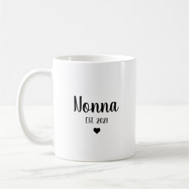 Nonna Oma Zwangerschapsaankondiging Baby Onthullin Koffiemok