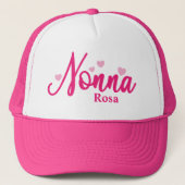 Nonna Personalized Trucker Hat Pet (Voorkant)