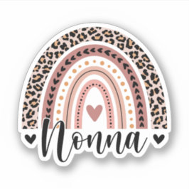 Nonna Rainbow, Nonna Nana Gift, grootmoeder Sticker