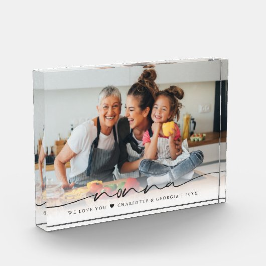 Nonna Script Overlay | We Love You Fotoblokken (Links)