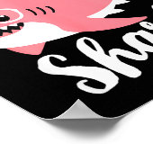 Nonna Shark Mother's Day Grandma Funny  Poster (Hoek)