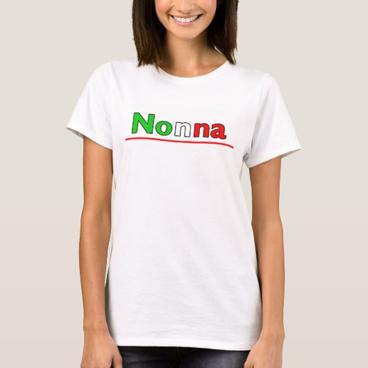 Nonna T-shirt Shirt (Voorkant)