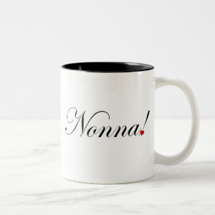 Nonna. Tweekleurige Koffiemok