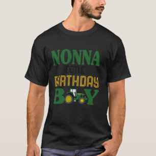 Nonna van de verjaardag voor Boy Boerderij Tractor T-shirt