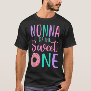 Nonna van de Zoet een Oma 1e Verjaardag Meisje D T-shirt