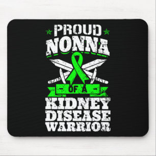 Nonna van een nierziekte Warrior Awareness oma Muismat