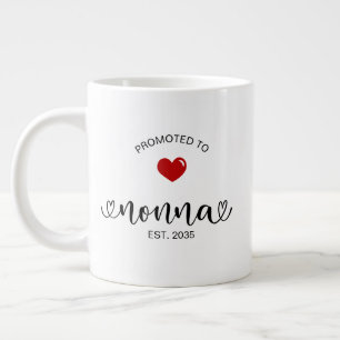 Nonna Vastgestelde Nieuwe Oma Cadeau Grote Koffiekop