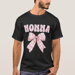 Nonna Verjaardag Meisje Bijpassende Coquette Roze T-shirt