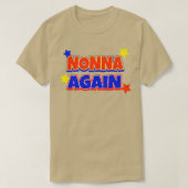 Nonna Weer Zwangerschap Aankondiging Funny Baby Re T-shirt (Design voorkant)
