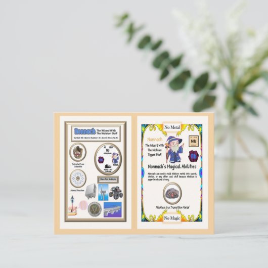 Nonnach - Niobium Trading Kaart (Staand voorkant)