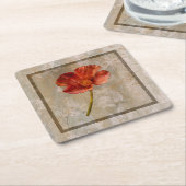 Nonna's Californische papaver Kartonnen Onderzetters (Schuin)